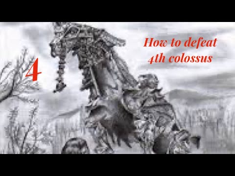 Como derrotar 4 Colossus - Shadow of the Colossus