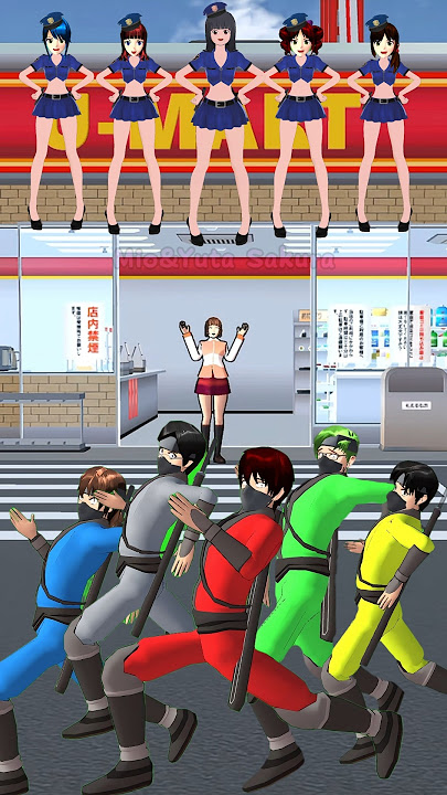 Menangkap pencuri #sakuraschoolsimulator #sakura