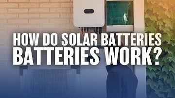 How Do Solar Panel Batteries Work | LogicPower