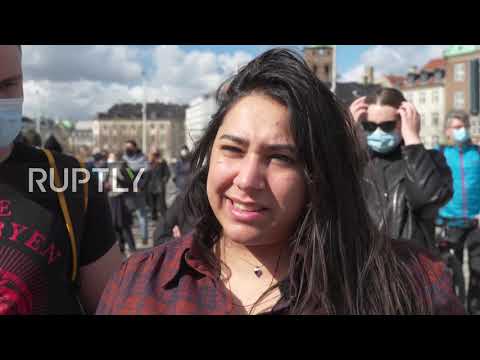 Denmark: Copenhagen demonstrators protest govt's plan to send refugees back to Syria