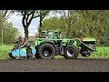 Uien land klaarleggen met een deutz  fahr agrotron warrior 7250 ttv imantes 48 sx