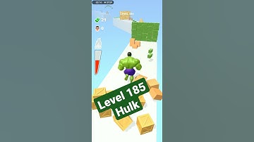 PRO HULK LEVEL 185 - MUSCLE RUSH SMASH RUNNING GAME #shorts #saygames #game #tiktok #funnygameplay