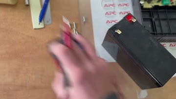 APC Easy UPS BV 500/650/800/1000 (BV500/BV650/BV800I/BV1000I) battery replacement