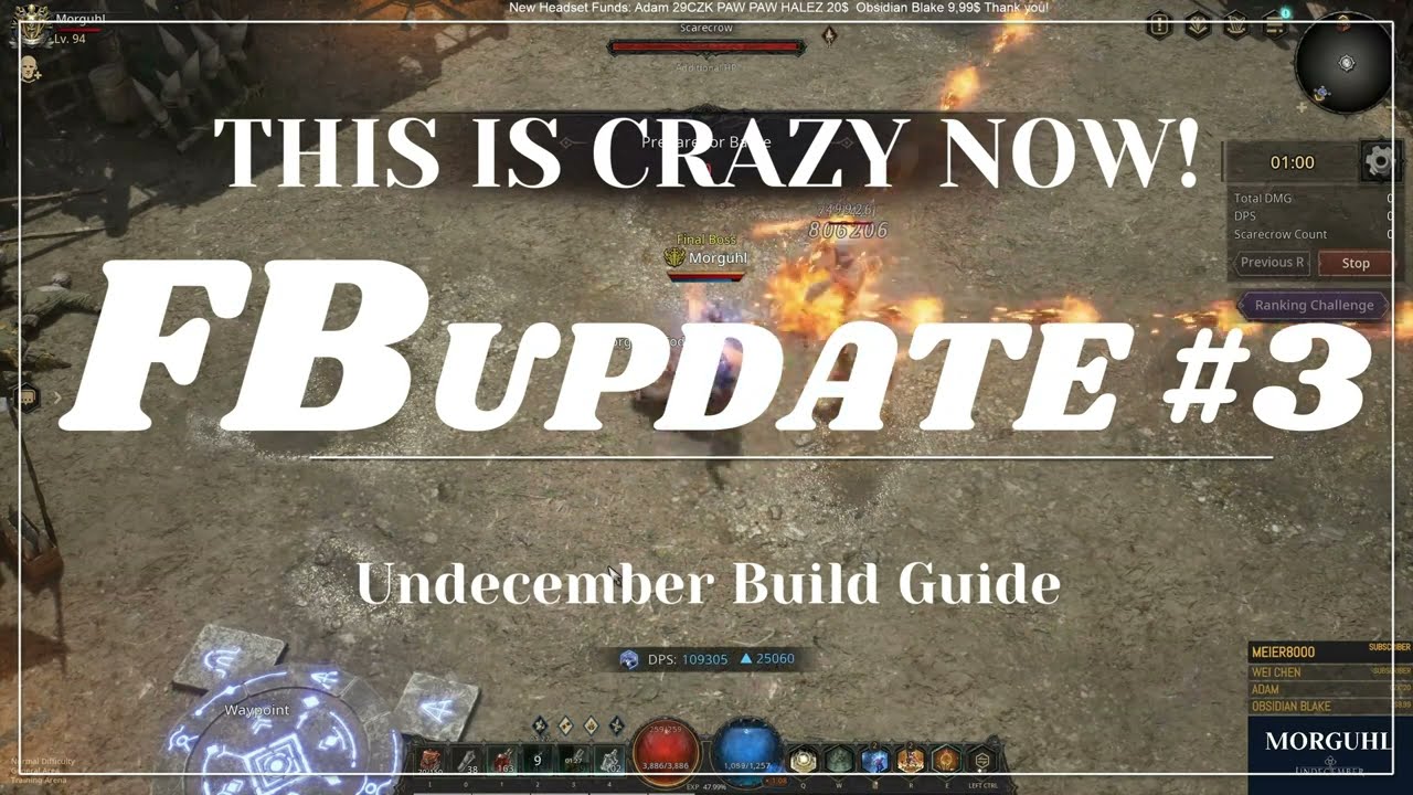 UNDECEMBER Fire Ball + Fire torrent gear /zodiac / Skill Build Guide 