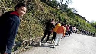 Marigold excursion | way to shanti stupa | Marigold school Pokhara