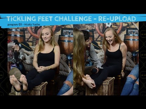 Tickling feet challenge Nicoly - TRAILER Program 03 (OLD - RE-UPLOAD)
