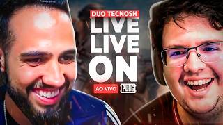 DUOZADA COM O TECNOSH HOJE É GAMEPLAY !PAD - PUBG