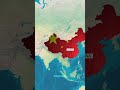 Countries and their enemies  part 2 shorts geography