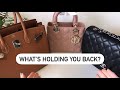 What Stops Us From Enjoying Our Luxury Handbags & How to Overcome