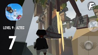 Human Fall Flat Mobile - Gameplay Walkthrough Part 7 - Level 9:  AZTEC (iOS, Android)