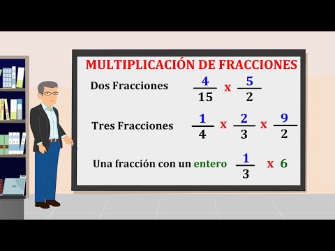 Como se hace una multiplicacion de fracciones