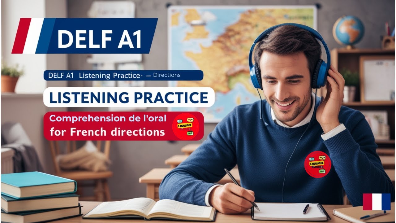 DELF A1 Listening Practice to Ask for Directions Learn French in Hindi ...