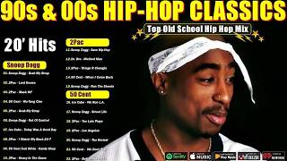 Old School Hip Hop Mix 🔥 2Pac, Biggie, Dr. Dre | Best Rap Songs 90s Throwback
