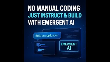 No Manual Coding — Just Instruct & Build with Emergent AI!