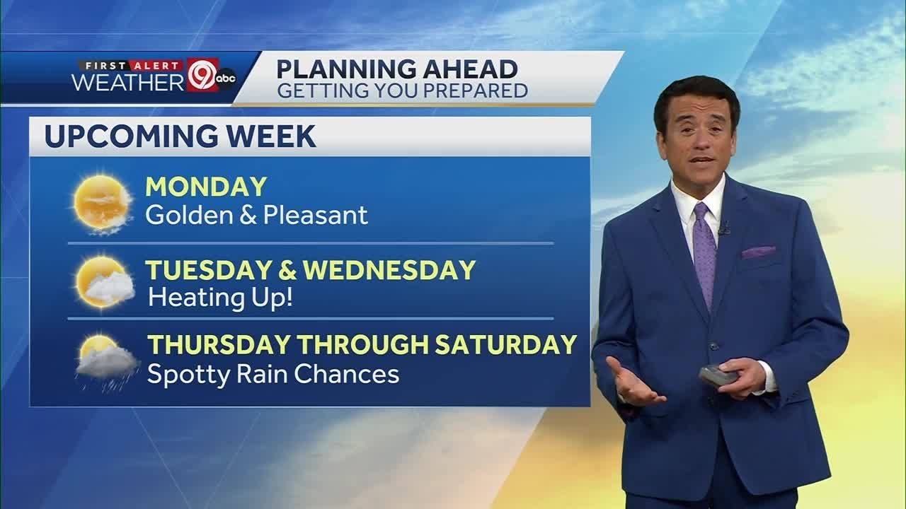 Perfect conditions kick off the week ahead of warmup - YouTube