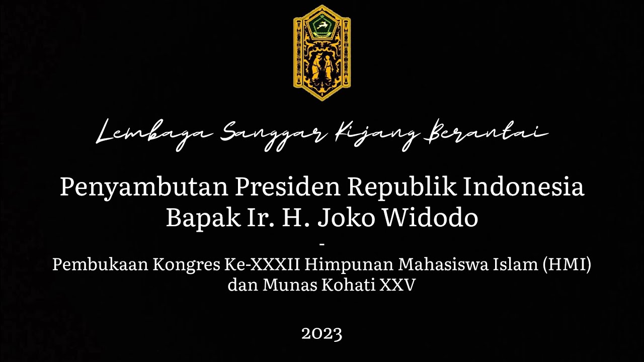 Kijang Berantai - Penyambutan Presiden RI Bapak Joko Widodo - 2023