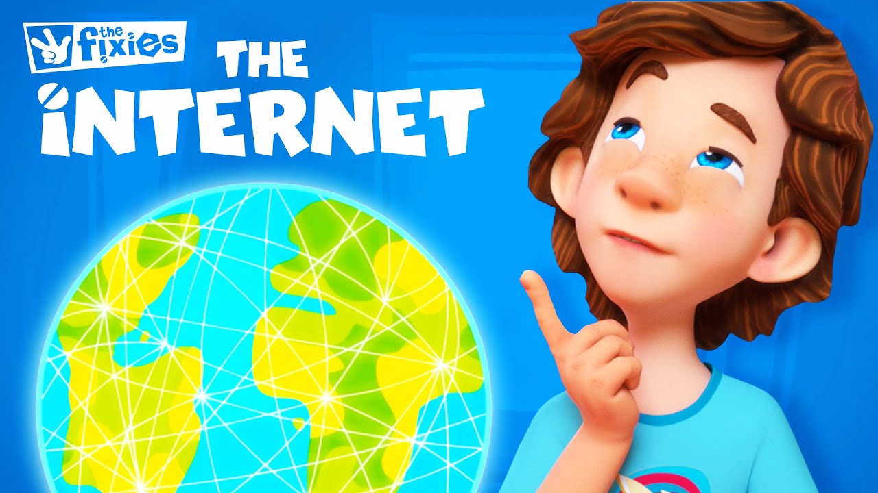 Exploring the Internet Safely 🌎 | The Fixies | Animation for Kids - YouTube