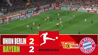 Union Berlin Vs Bayern Munich 2-2 2025 Bundesliga Match Highlights