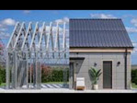 DIY Absolute is an ADU Affordable Home #frameupnow #coldformedsteel #aduhome #tinyhomes
