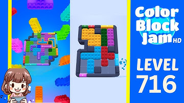 Color Block Jam Level 716 Solution Walkthrough