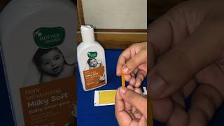 MOTHER SPARSH - BODY SHAMPOO- new born baby ph test good or bad #shorts #skincare #beauty #phtesting
