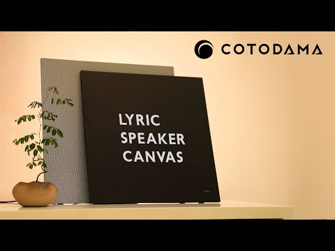 Why this speaker costs $2600 ! | Cotodama Lyric Speaker Canvas