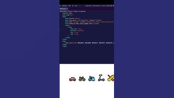 HTML Entity for Vehicles #shorts #short