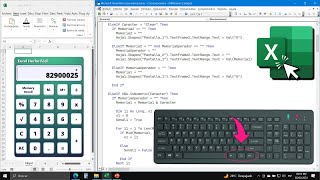ASMR Programación - Creando una Calculadora en Excel (Audio Natural)