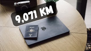 I travelled 9071km with Macbook Air M2 - Real use review