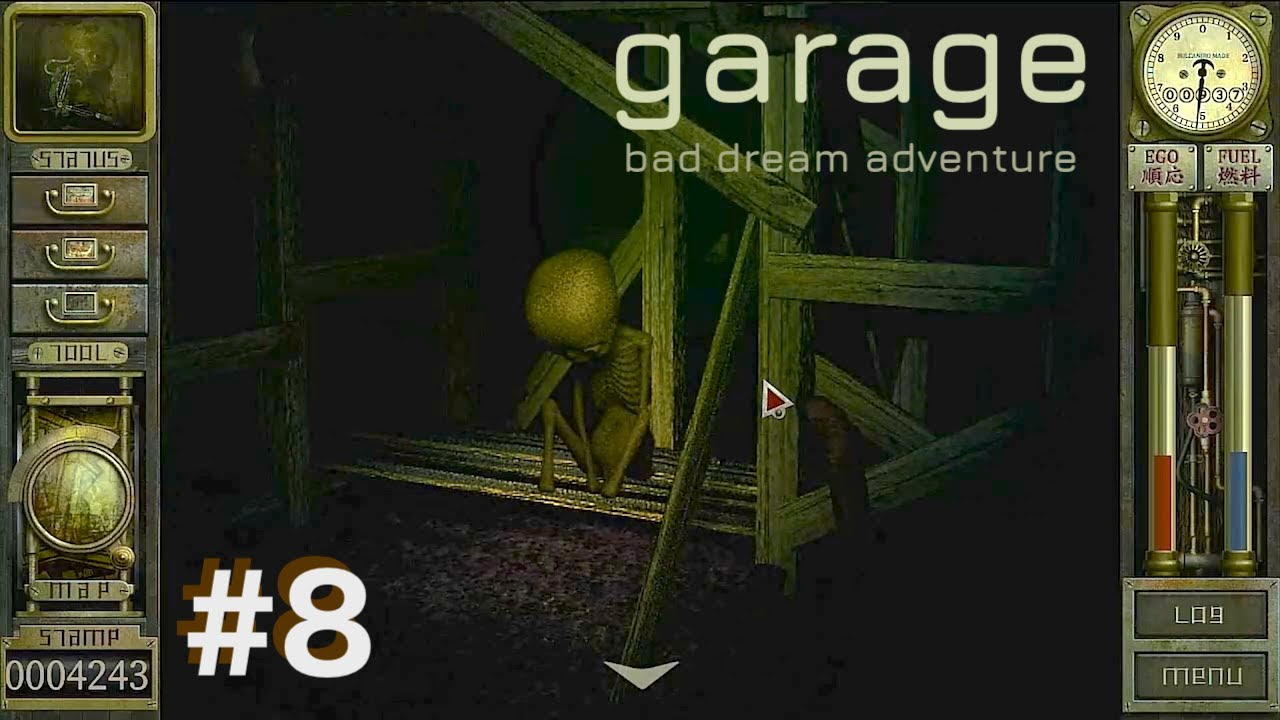 8 街の下に広がる汚水道【GARAGE: Bad Dream Adventure】 - YouTube
