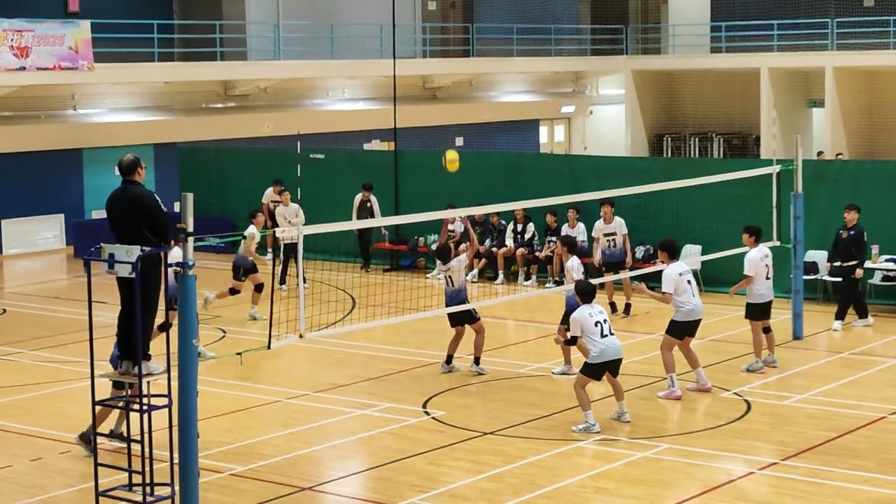 2026-1-10 全港中學校際排球比賽 2025-26 第一組初賽 男子乙組 拔萃 vs 迦密 第一局 