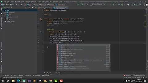 Android Course #3 how to make a counter, adding and subtracting numbers  in android studio