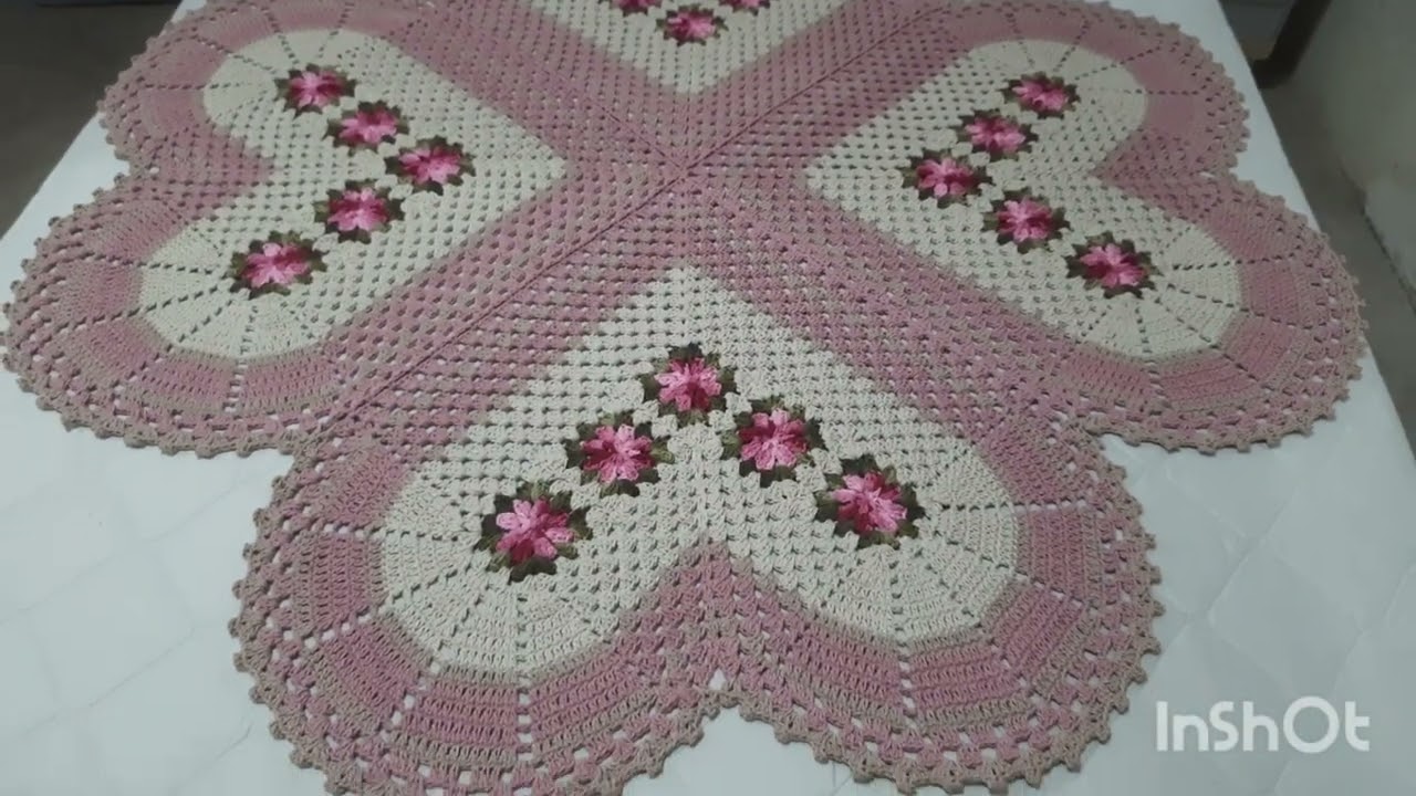 🚨 Mais uma combinação linda tapete 4 corações 💕