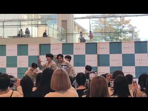 221108 ONEUSリリイベ 横浜クイーンズスクエア ''dopamine''