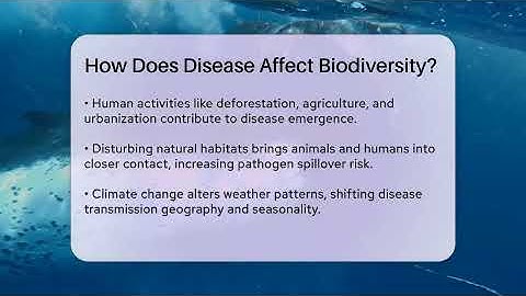 How Does Disease Affect Biodiversity? - Ecosystem Essentials