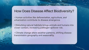 How Does Disease Affect Biodiversity? - Ecosystem Essentials