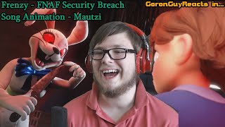 (THIS IS INCREDIBLE WHAAAAT) Frenzy - FNAF Security Breach Song by Scraton - Mautzi - GoronGuyReacts