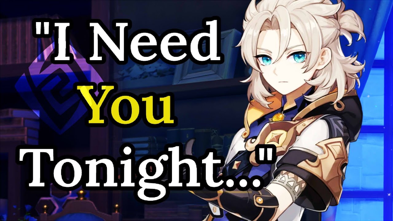 Объятия и утешение Альбедо || Обратный кошмарный утешение [Альбедо ASMR]