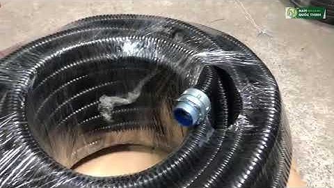 ỐNG RUỘT GÀ LÕI THÉP BỌC NHỰA D32 1 INCH TIN DÙNG ✅ Vật Tư Điện Dự Án