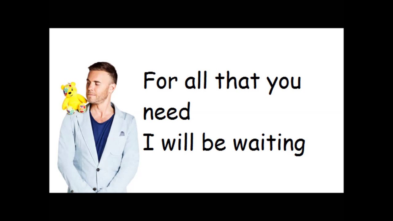 Gary Barlow - For All That You Want (lyrics)