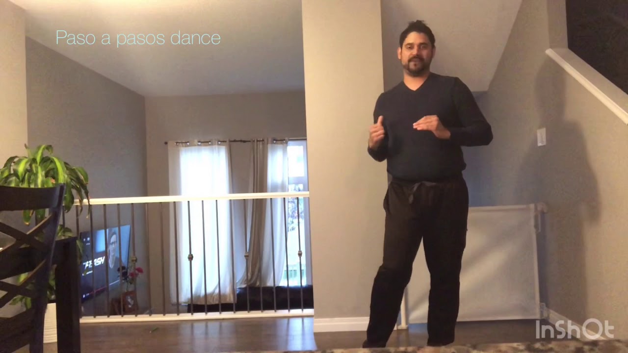 Salsa lesson 4/clase de salsa (EspañolEnglish) Paso a paso dance
