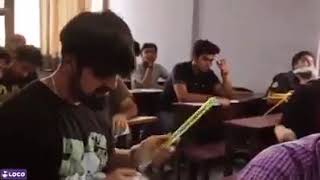 فيديو مضحك هذا مايليق في الامتحان