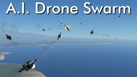 A.I. Killer Drone Swarm - KSP