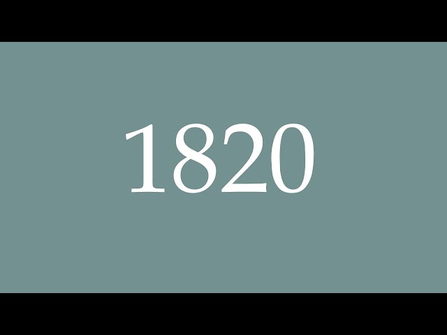 How to Pronounce ''1820'' Correctly in French - YouTube