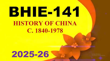 IGNOU BHIE-141 Solved Assignment English Medium 2025-26 For July 2025 & January 2026 Sessions