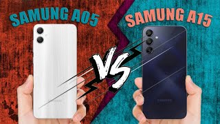 Большое сравнение Samsung A05 и Samsung A15
