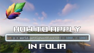 Folia plugin development- How to apply GetHighestBlock event in Folia