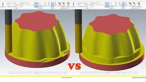 Tutorial MasterCam 2019 : Surface Hign Speed Toolpaths AREA OPTIROUGH and DYNAMIC OPTIROUGH