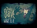 ЧТО ТАКОЕ DONT STARVE????