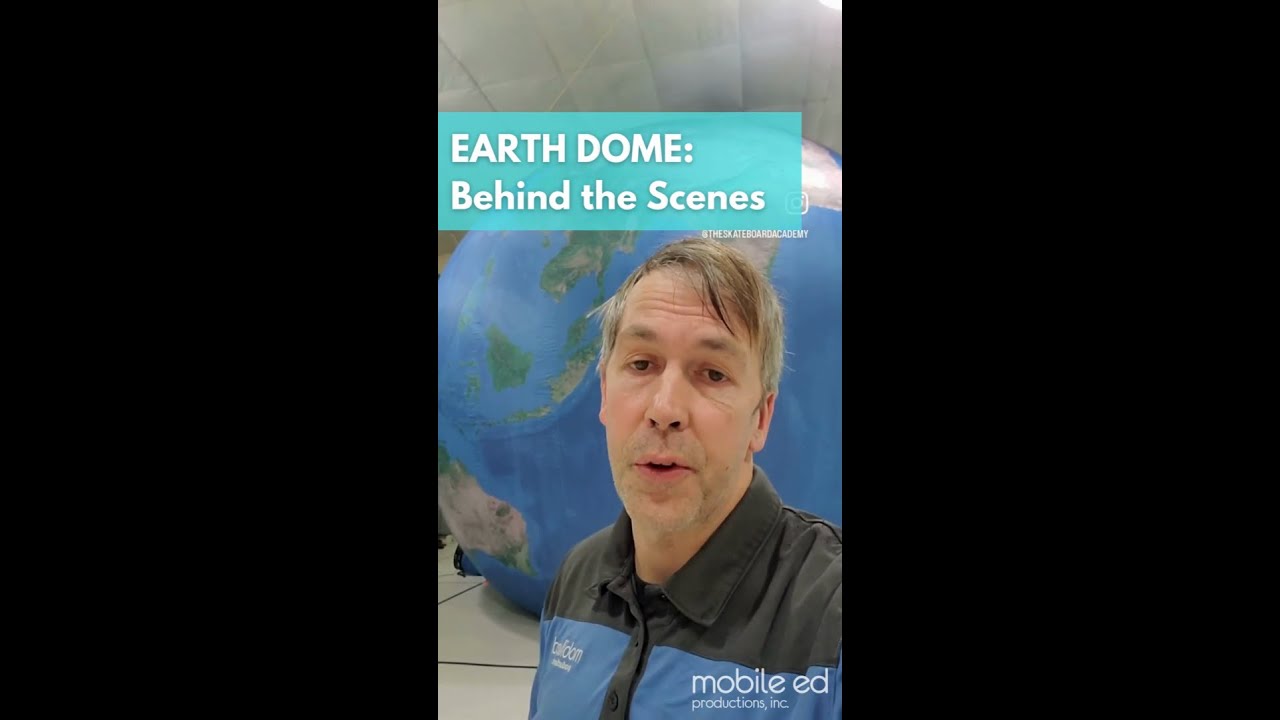 Behind the Scenes of the EARTH DOME! 